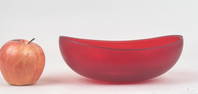 Venini Ebano Art Glass Bowl