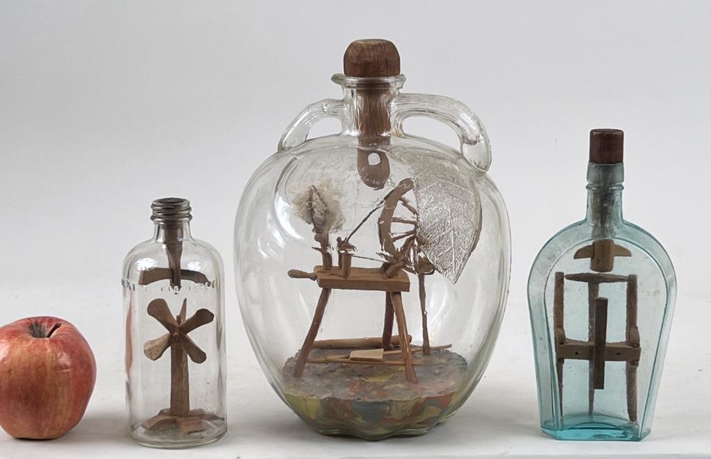 Three Interesting Whimseys In Bottles (1 of 3)