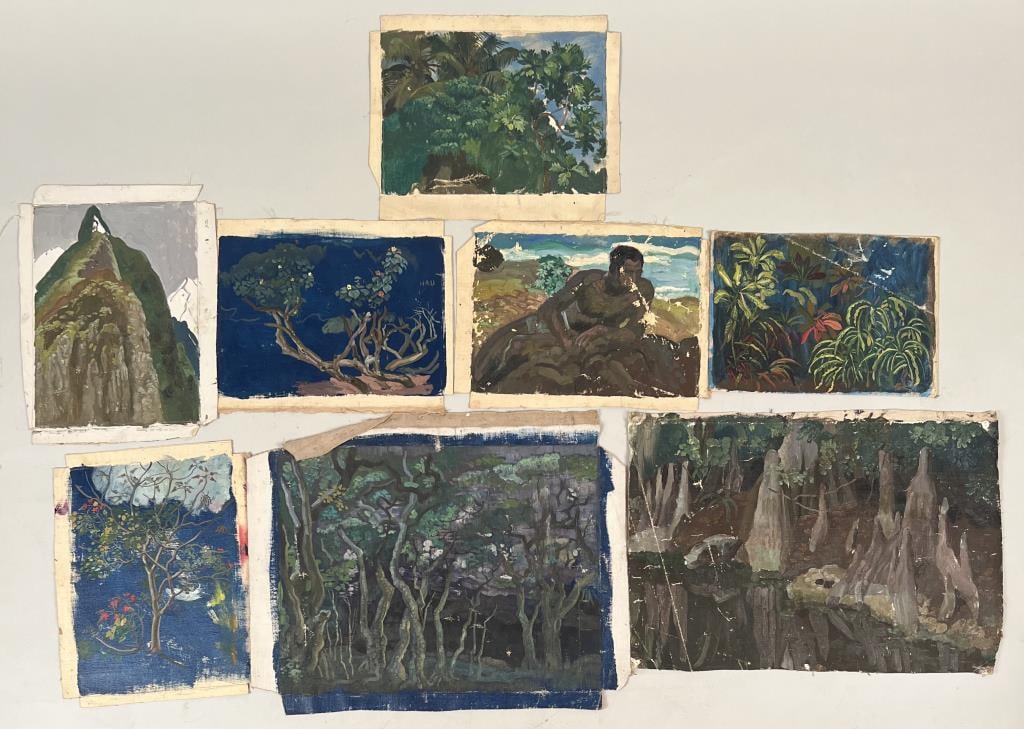 Savage, Group Eight Tropical Landscape Studies (1 of 5)