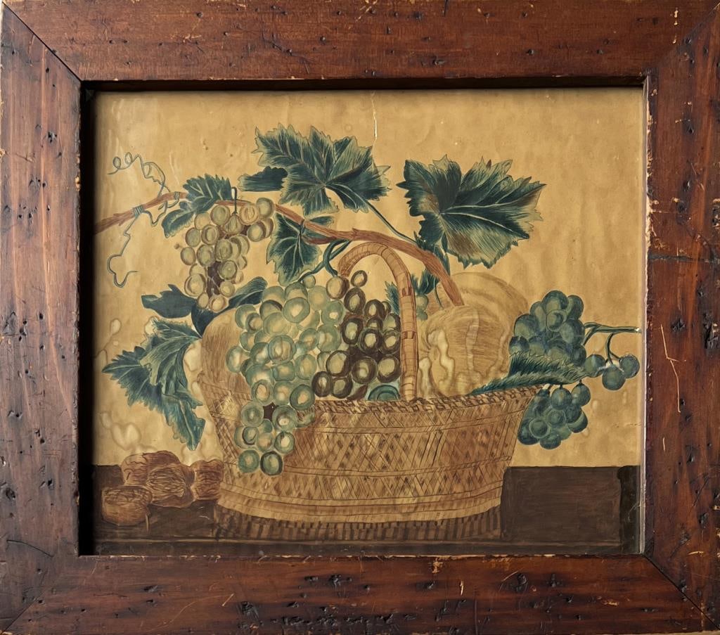 Folk Art Fruit Basket Theorem W/C/P (1 of 3)