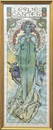 Alphonse Mucha Art Noveau Poster