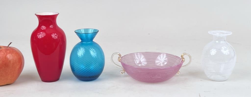 Group Four Venetian Glass Accessories (1 of 6)