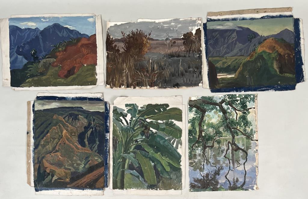 Savage, Group Six Oil Studies (1 of 5)