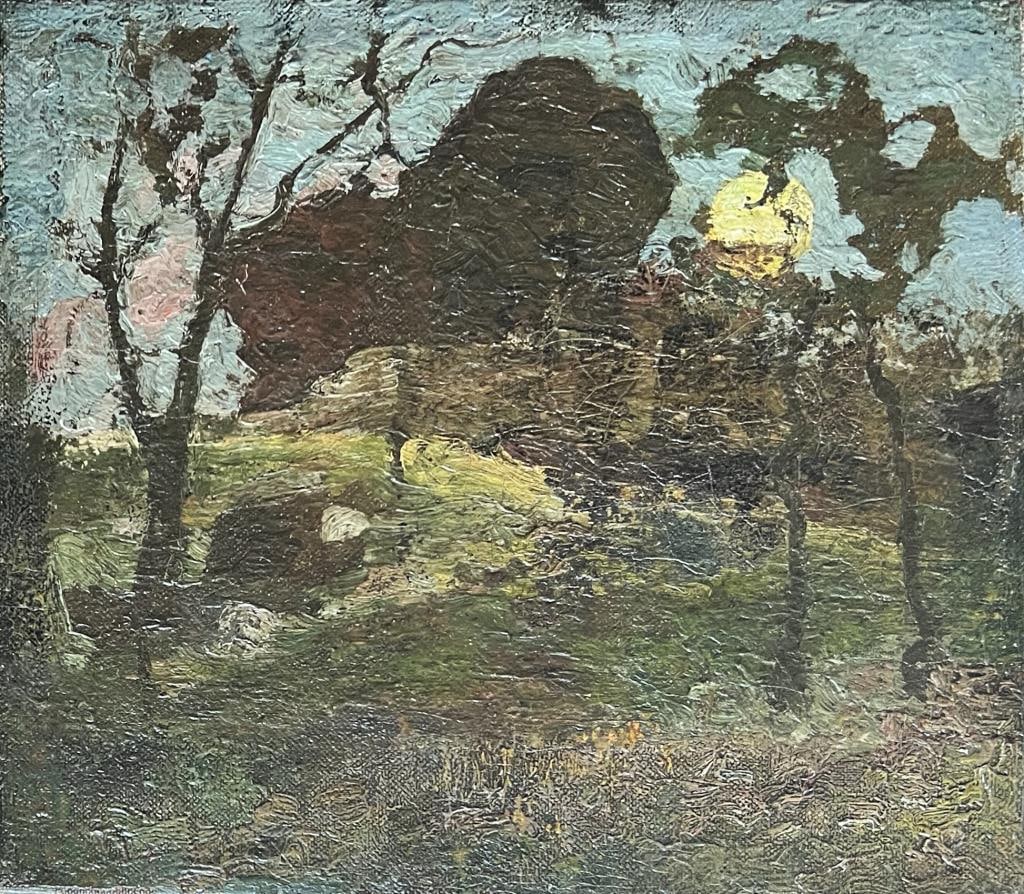 American School, Tonalist O/C (1 of 5)