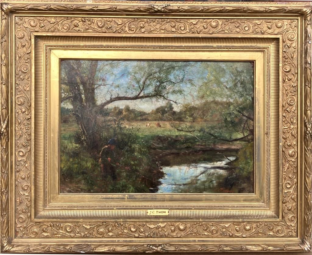 J.C. Thom, O/C River Scene (1 of 5)