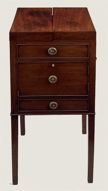 George III Mahogany Dressing Stand (1 of 8)