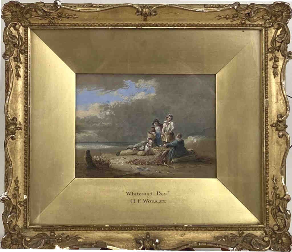 Worsley, Mixed Media "Whitesand Bay" (1 of 5)