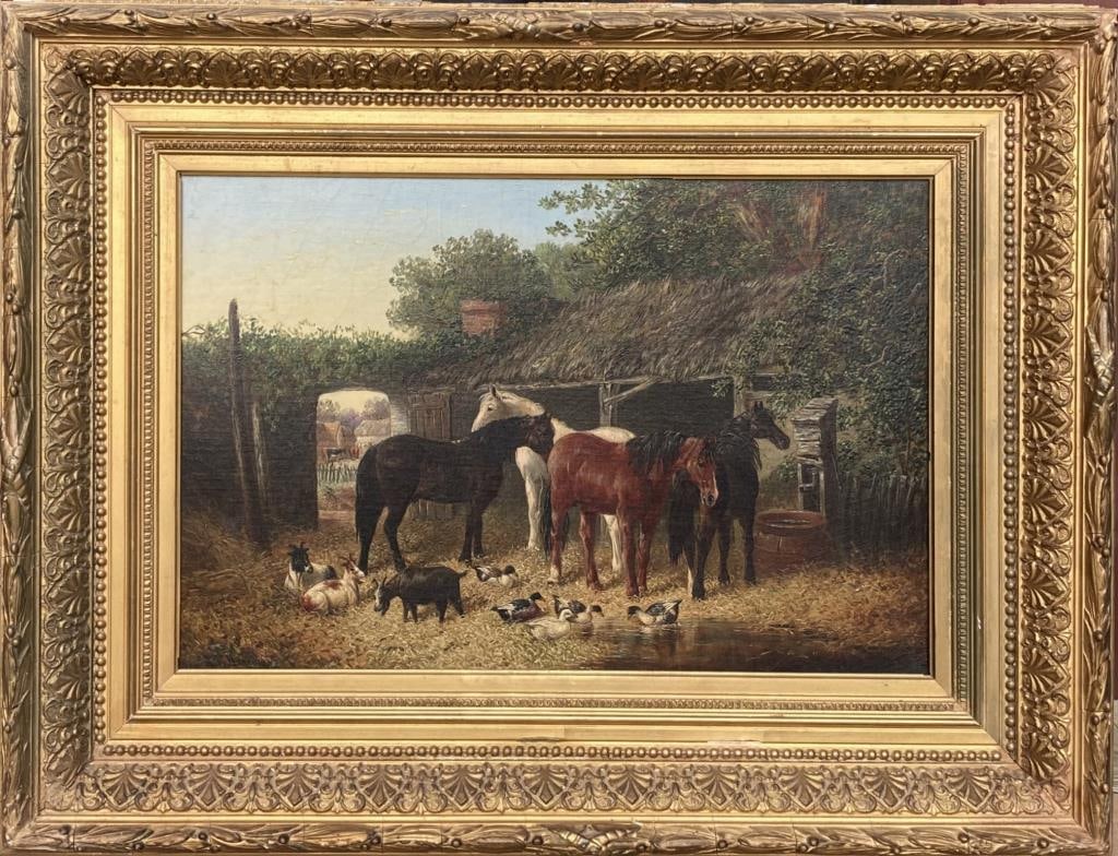 Herring, O/C Farmyard Scene, Animals (1 of 4)