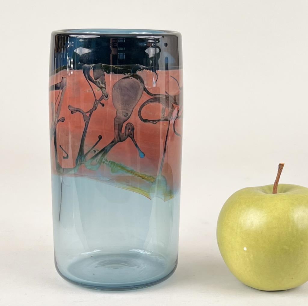Brent Kee Young Art Glass Vase (1 of 4)