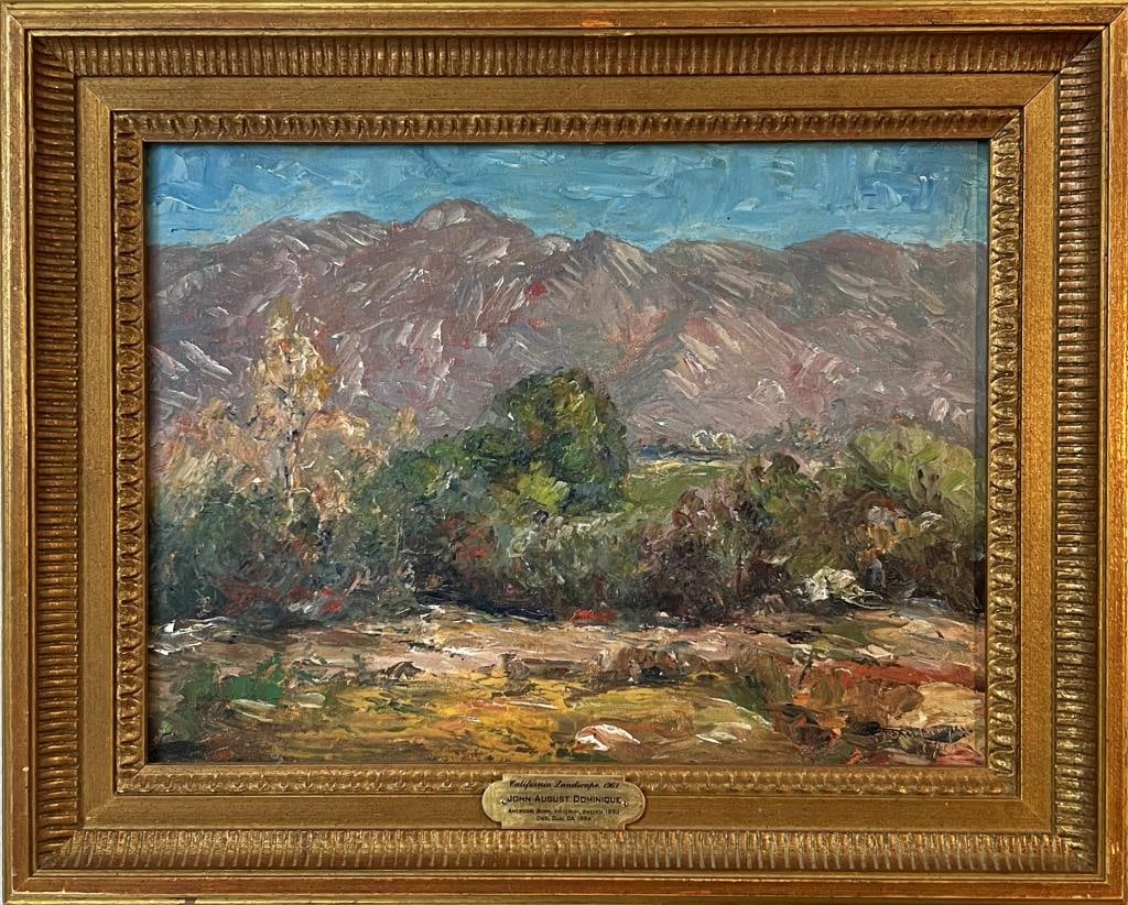 Dominique, O/B California Landscape 1961 (1 of 4)