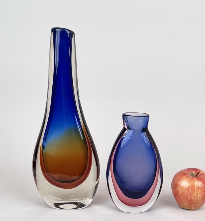 Two Sommerso Style Vases (1 of 6)