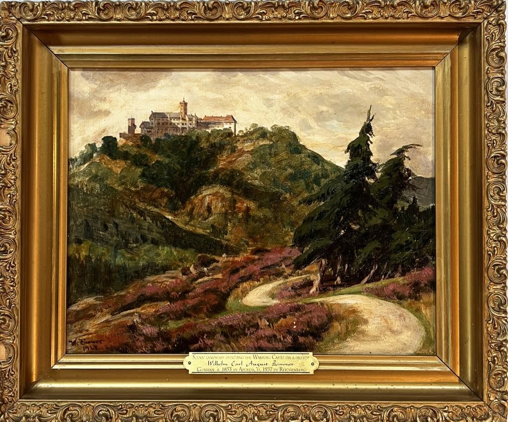 Zimmer, O/C Landscape Warburg Castle (1 of 4)