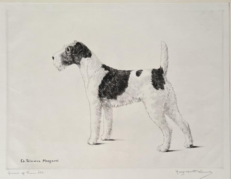 Kirmse, "Margaret Queen of Them All" Etching (1 of 6)