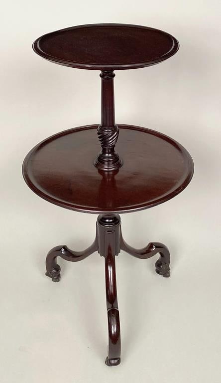 Diminutive George III Round Etagere (1 of 5)