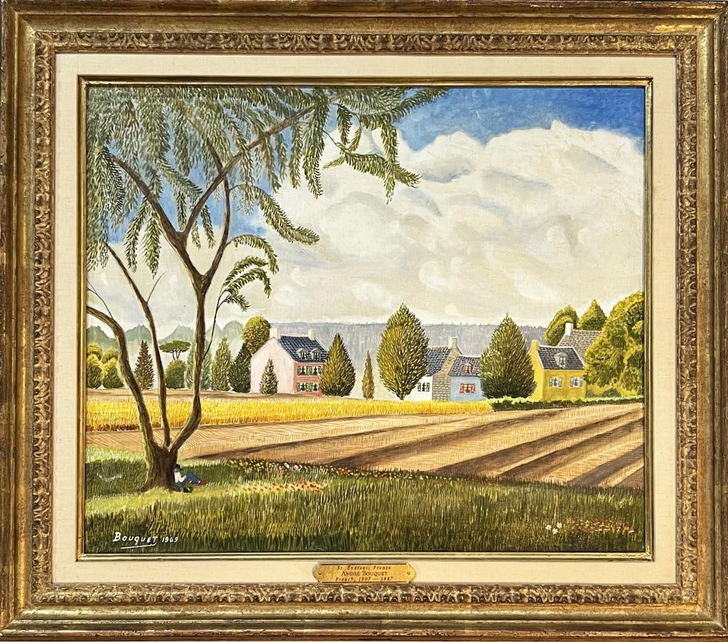 Bouquet, O/C St. Evarzec France 1969 (1 of 6)