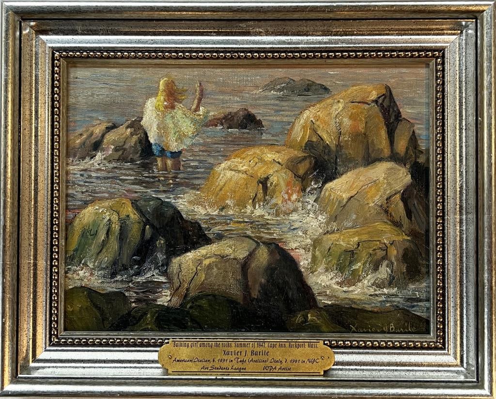 Barile, O/B "Bathing Girl Rockport" 1947 (1 of 5)