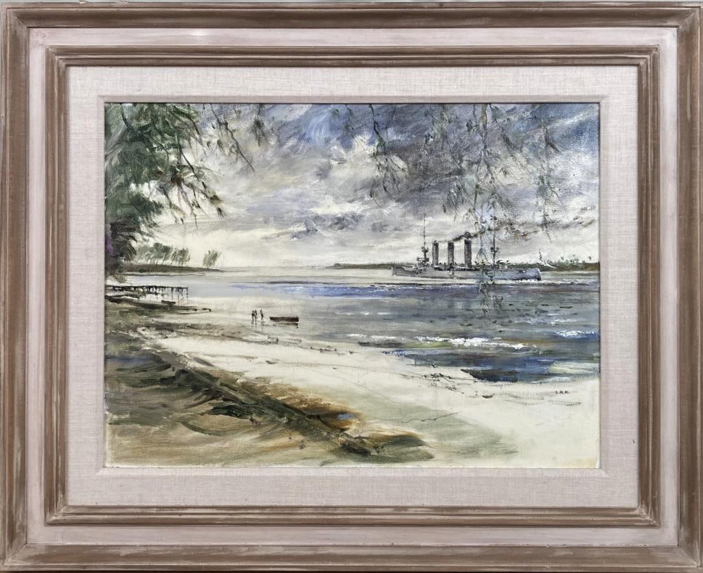 Marshall, O/C Shore Scene, Naval Vessel (1 of 6)