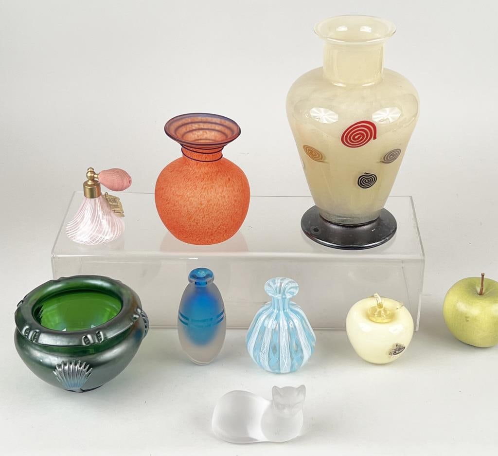 Group Continental Art Glass Accessories (1 of 8)