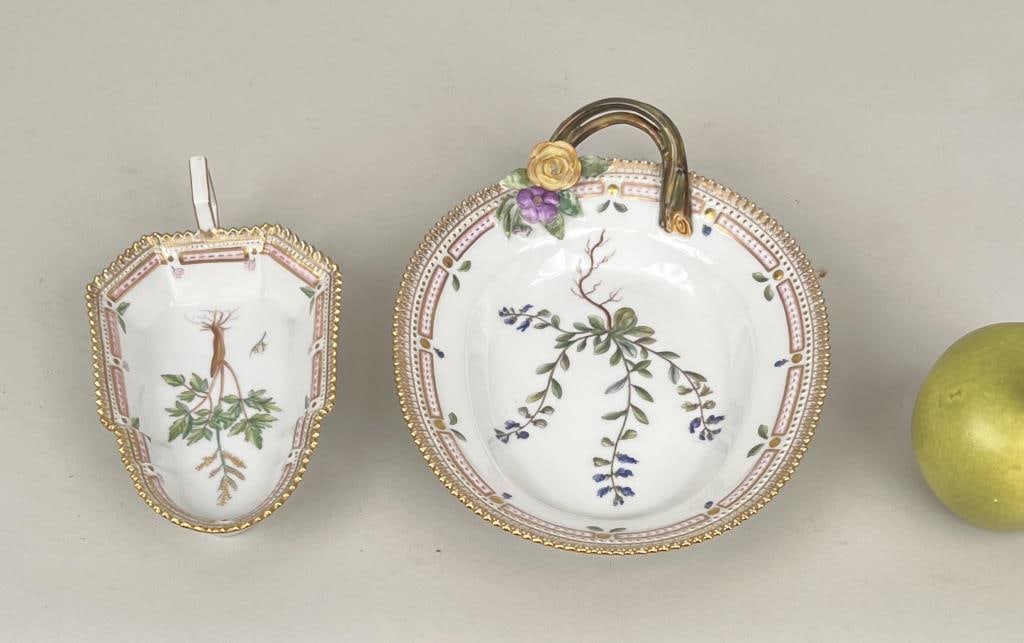Two Flora Danica Porcelain Handled Dishes (1 of 4)