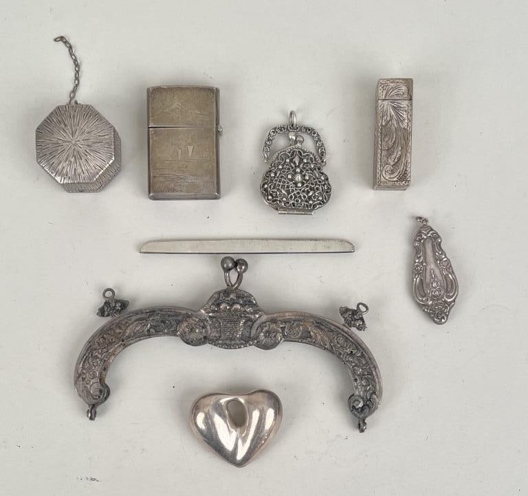Eight Miscellaneous Sterling Items (1 of 4)