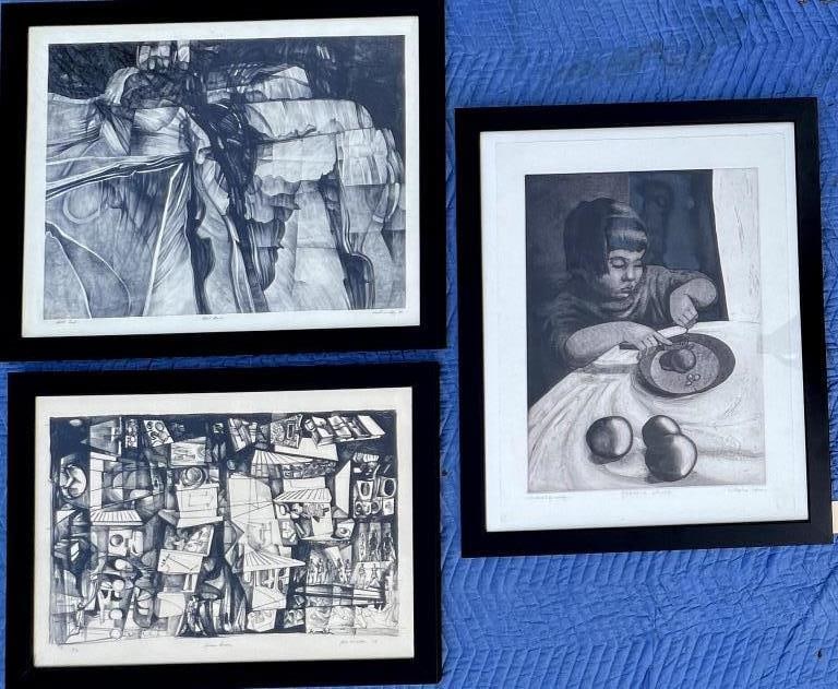 Three 20th Century Works On Paper (1 of 5)