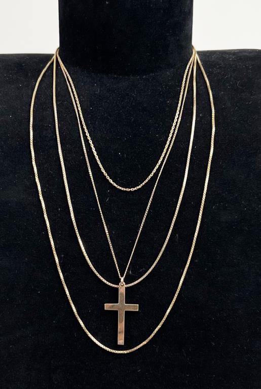 Four Gold Chains (1 of 3)