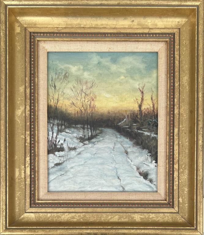 E. Chiriacka, O/M "Winter Woods" (1 of 5)