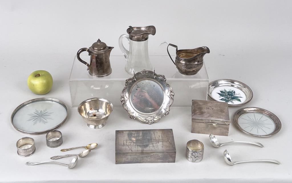 Estate Group Twenty Sterling Table Items (1 of 5)