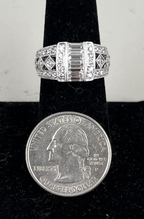 14K Gold & Pave Diamond Ring (1 of 5)