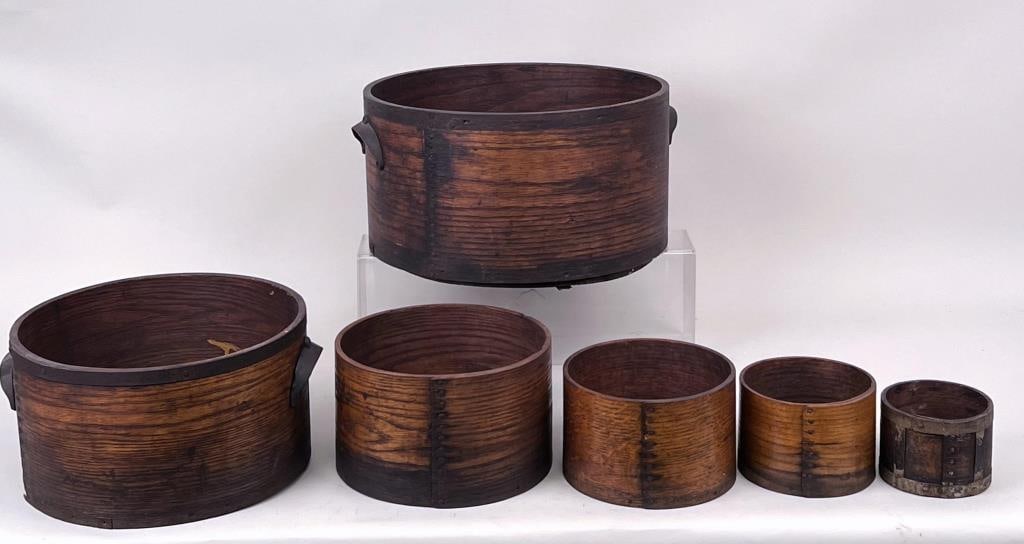 Six Primitive Graduated Grain Measures (1 of 6)