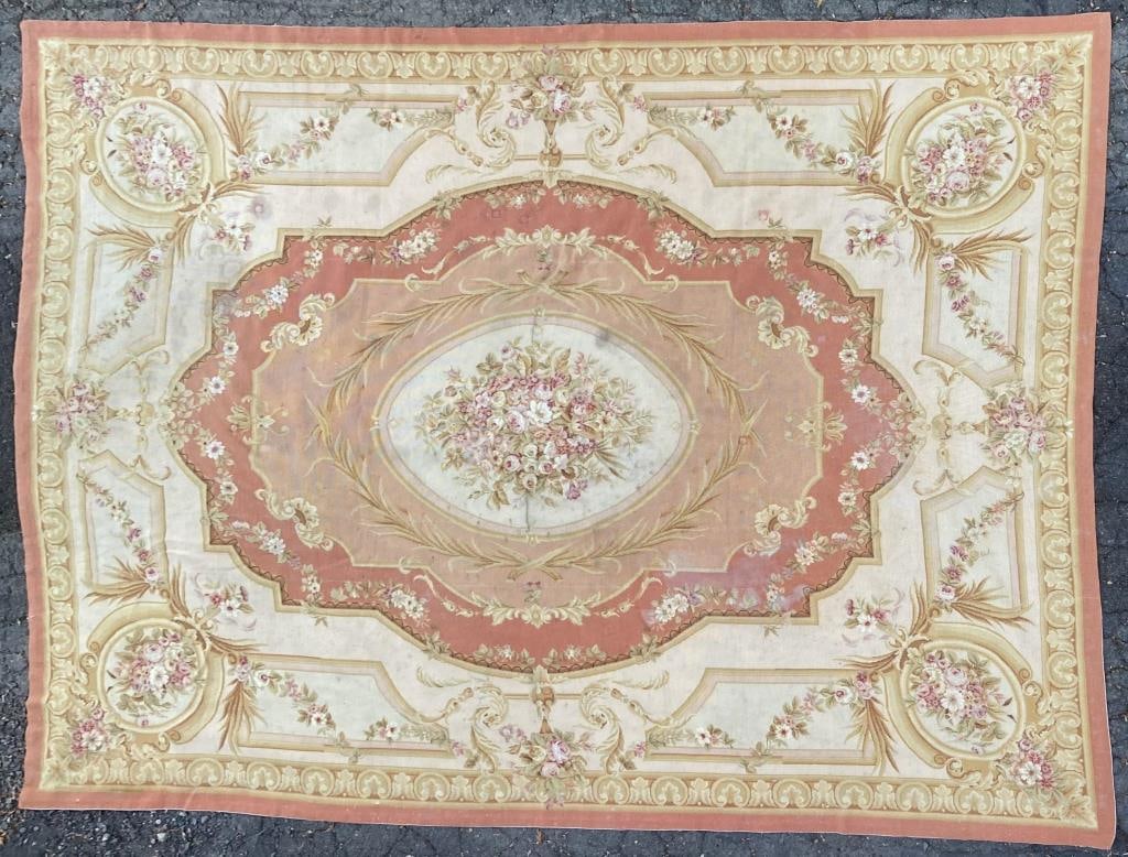 Aubusson Tapestry Rug (1 of 6)