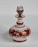 192: Group Seven Porcelain & Ruby Glass Items - 4