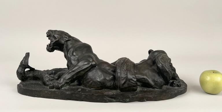 Putnam, Bronze Sculpture "Combat" (1 of 10)