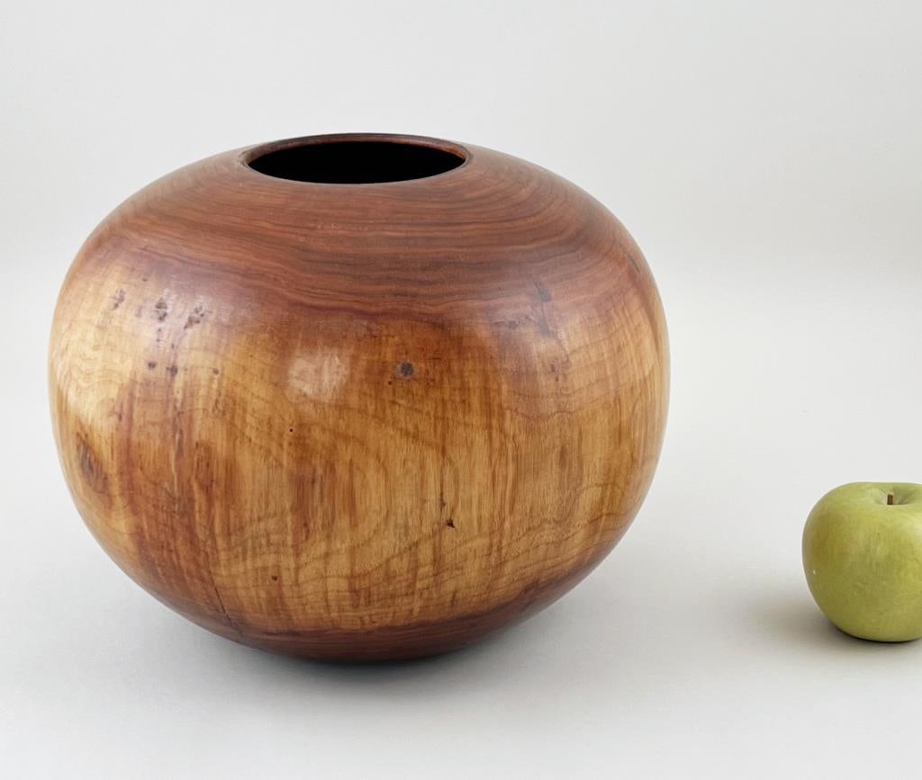 Moulthrop,"Black Walnut Spheroid" Bowl, 1980 (1 of 5)