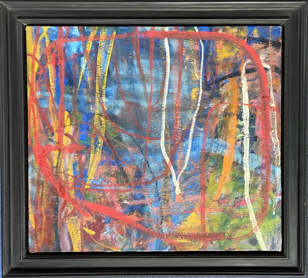 Biederman, Oil/Linen, "Faint Clue" 2001 (1 of 5)