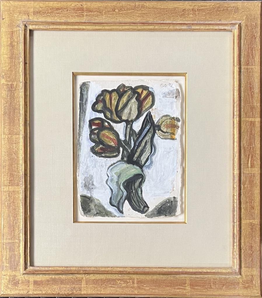 Baker, Flashe/Paper Botanical "Tulips" 1992 (1 of 5)