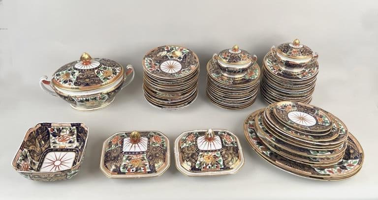 Coalport Imari Pattern Porcelain Dinner Service (1 of 13)