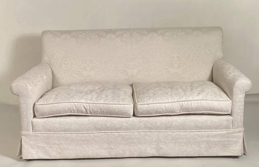 Contemporary Upholstered Two-Cushion Sofa (1 of 9)