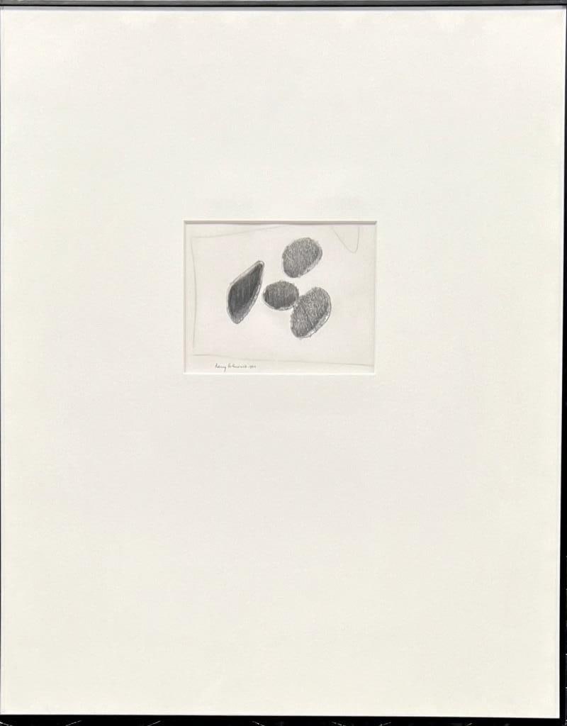 Schwalb, Graphite On Paper "Four Stones" 1994 (1 of 6)