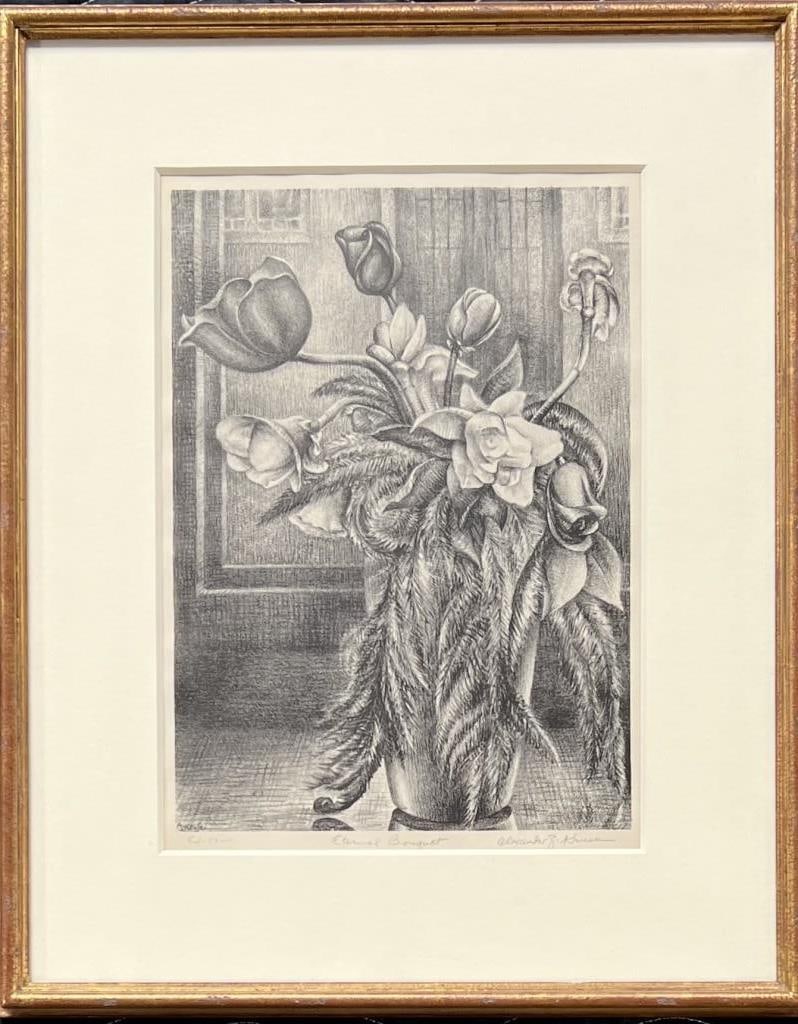 Kruse, Lithograph, Eternal Bouquet (1 of 5)
