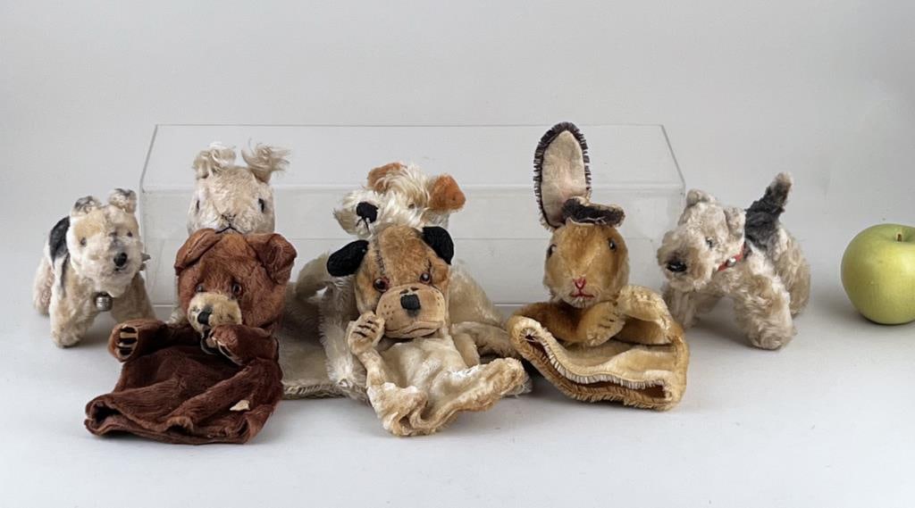 Group Seven Mohair Animals (1 of 4)