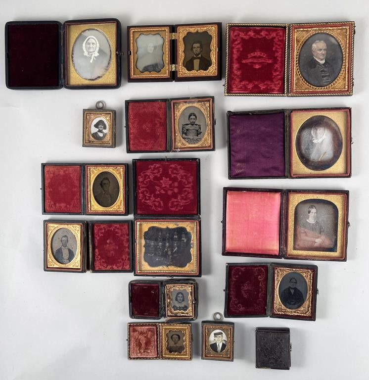 Large Group Cased Early Photography Items (1 of 5)