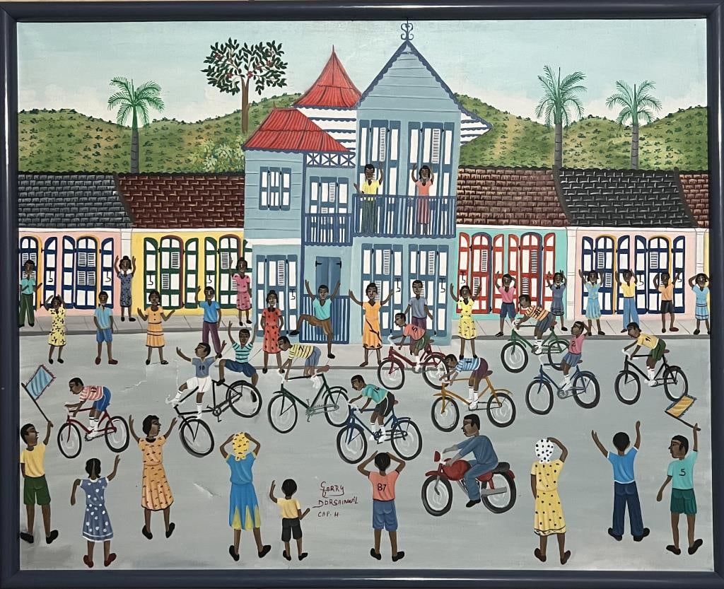 Garry Dorsainvil O/C Haitian Painting (1 of 5)