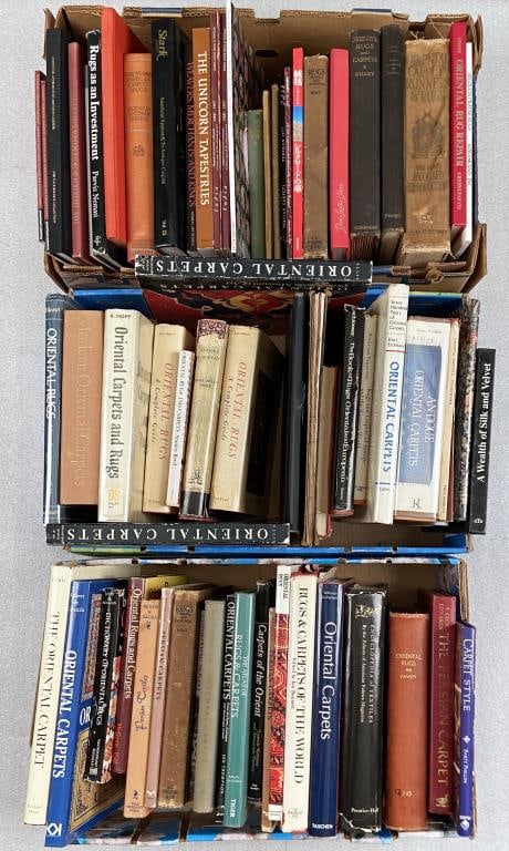 Large Estate Group Oriental Rug Reference Books (1 of 4)