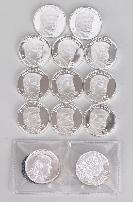Group Silver "Trump" Bullion (1 of 5)
