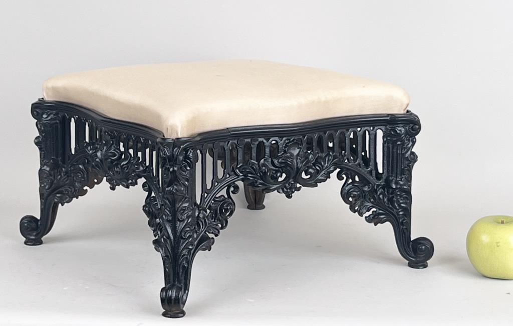 New York Cast Iron Foot Stool, 19th C. (1 of 5)