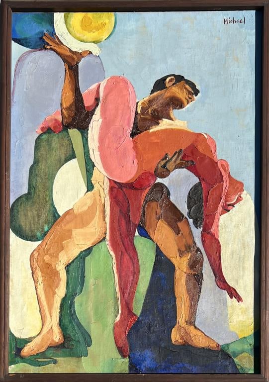 W. Michael, O/C "Dancers" (1 of 3)