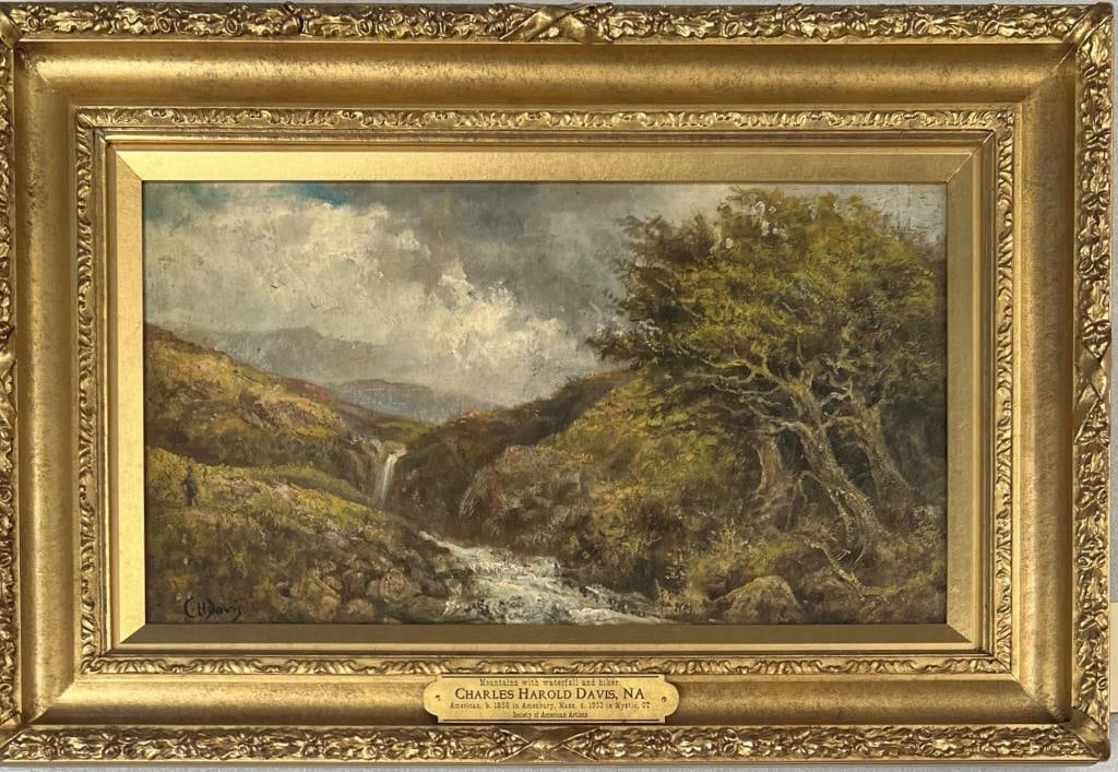 C.H. Davis, O/B Mountain Landscape (1 of 6)