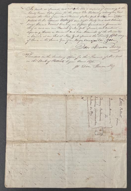 Queen Anne Land Grant, Dutchess County NY (1 of 3)