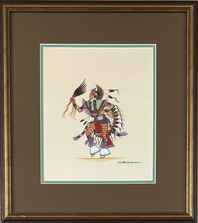 Nevaquaya, W/C "Traditional Dancer" (1 of 5)